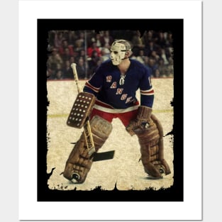 Ed Giacomin, 1970 in New York Rangers Posters and Art